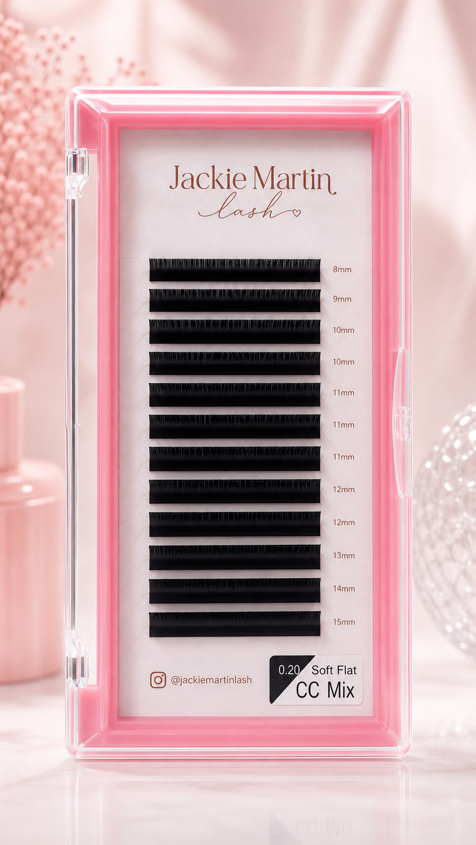 Eyelash extension MIX 0.20 Soft Flat CC