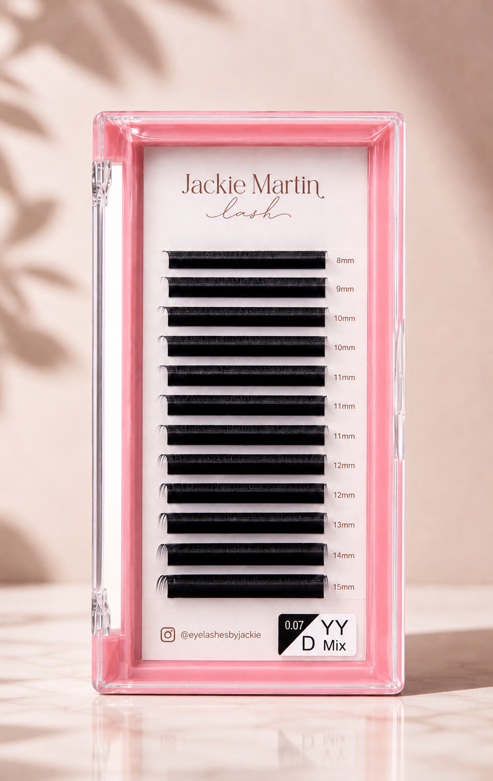 YY Eyelashes Extension Lashes Y Shaped 0.07 D MIX
