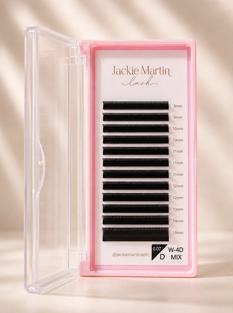 Eyelash extension MIX 0.07 W-4D