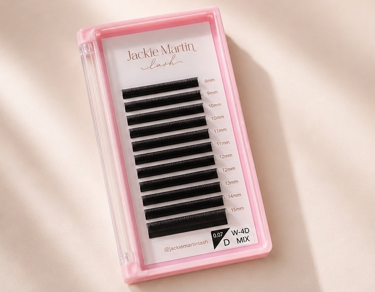 Eyelash extension MIX 0.07 W-4D