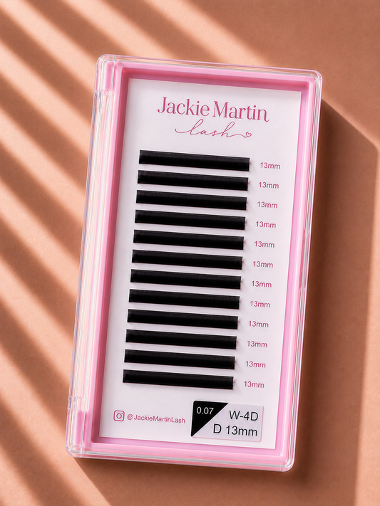 Eyelashes Extension Lashes W-4D Shaped 13mm 0.07 D