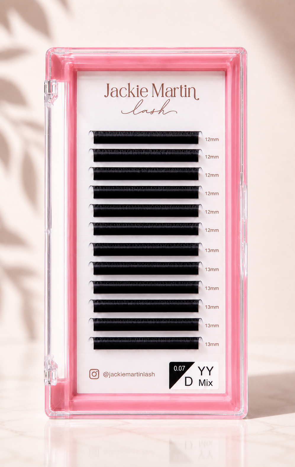 YY Eyelashes Extension Lashes Y Shaped 0.07 D MIX 12/13mm